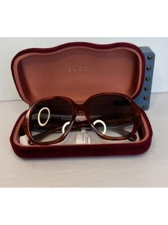 New Authentic GUCCI GG0796S-003\\\\ Oversized Octagonal Sunglasses main image 9
